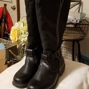 Boston Accent wide calf black boots